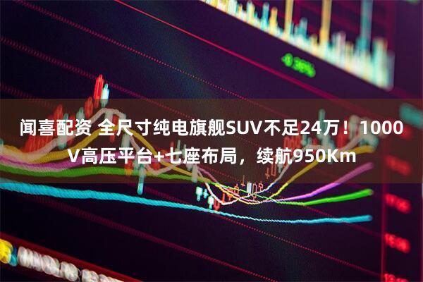 闻喜配资 全尺寸纯电旗舰SUV不足24万！1000V高压平台+七座布局，续航950Km